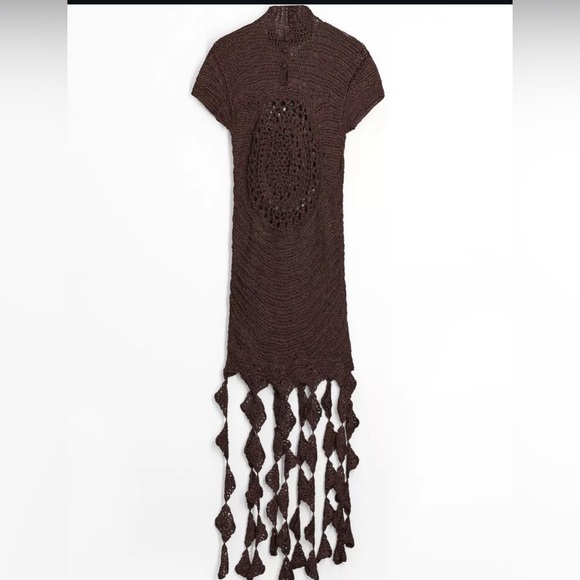 Zara crochet dress